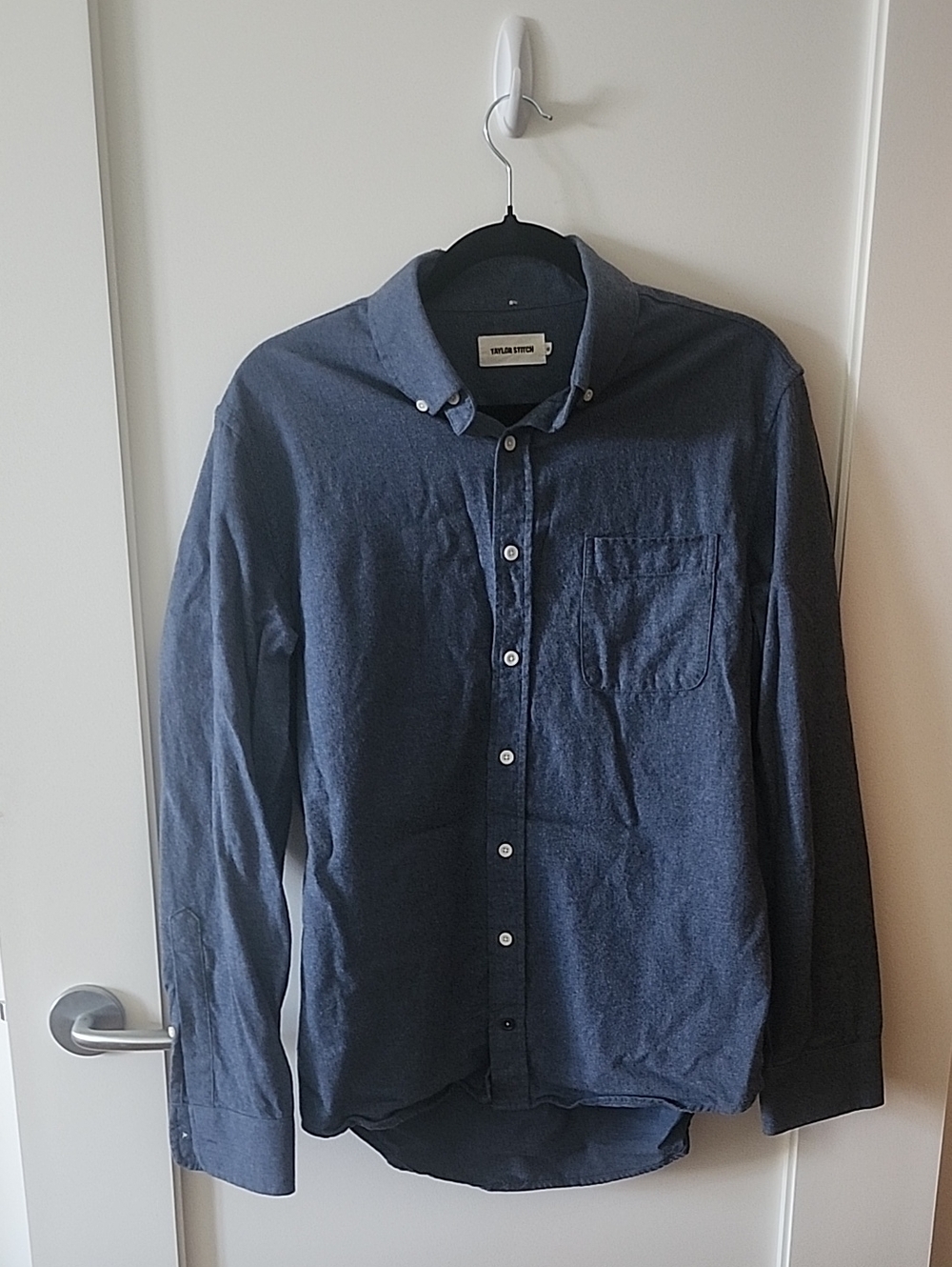 Taylor Stitch Navy Button-Down Oxford Shirt